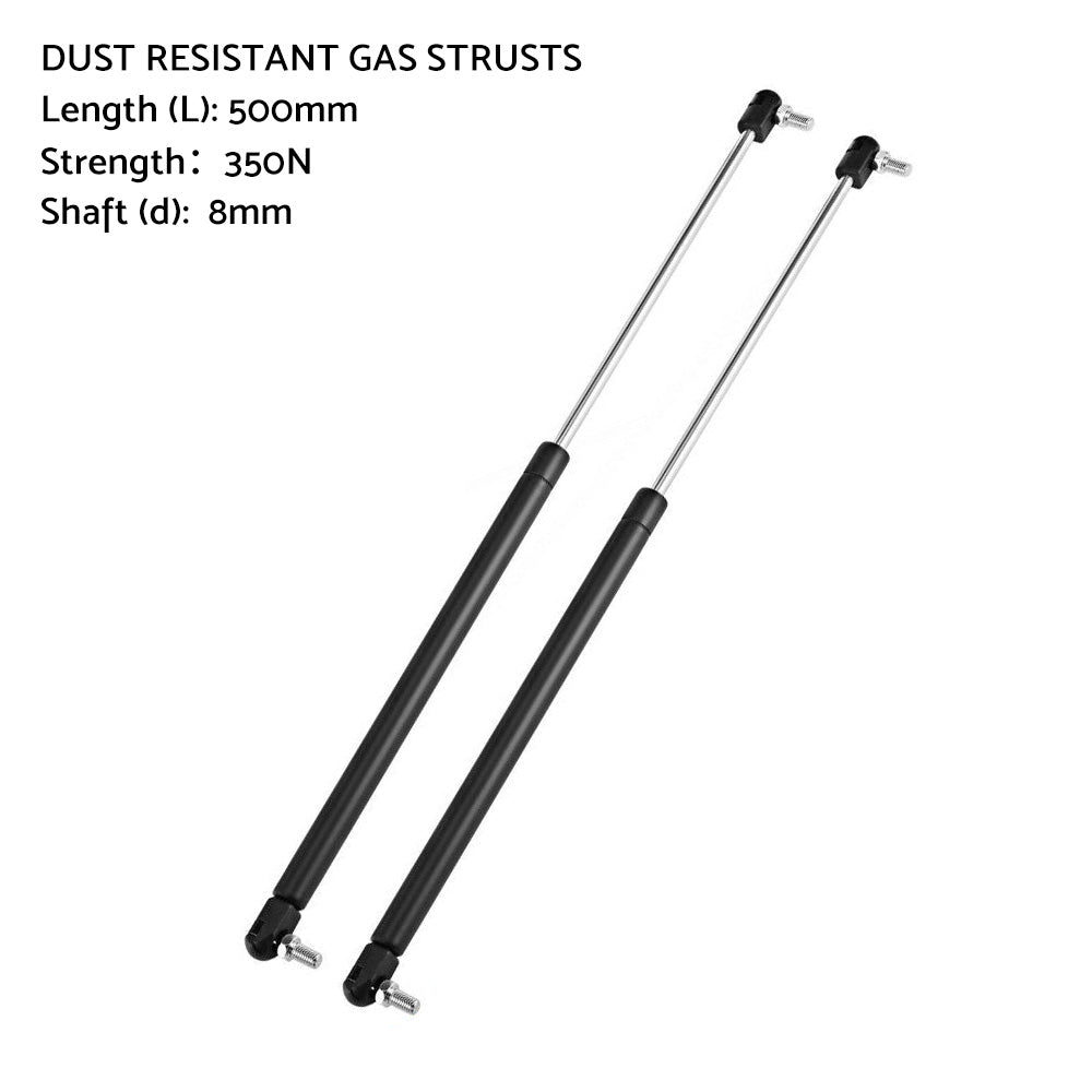 {{ Gas Strut 500mm-350N x2  8mm Shaft  Caravans, Trailers, Canopy, Toolboxes struts }} - Buy Car Parts Online at {{ Kaka Auto Parts }}.