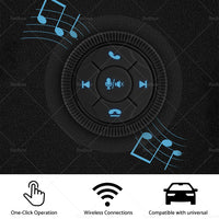 {{ Universal 7 Keys Car Wireless Steering Wheel Remote Control Knob Auto Accessory }} - Buy Car Parts Online at {{ Kaka Auto Parts }}.