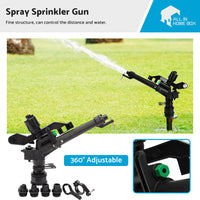 {{ DN40 Impact Sprinkler Spray Gun Sprinkler Head w or  5 Spray Nozzles Irrigation }} - Buy Car Parts Online at {{ Kaka Auto Parts }}.