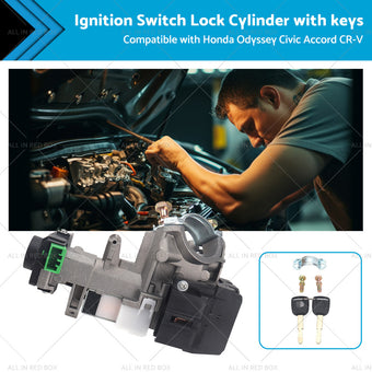 compare product Ignition Switch Lock Cylinder w  Key ID48 Suitable For Honda Civic Accord CRV