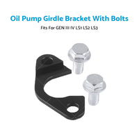{{ LS Billet Oil Pump Pickup Tube Girdle Brace Hold Down For GEN III IV LS1 LS2 LS3 }} - Buy Car Parts Online at {{ Kaka Auto Parts }}.