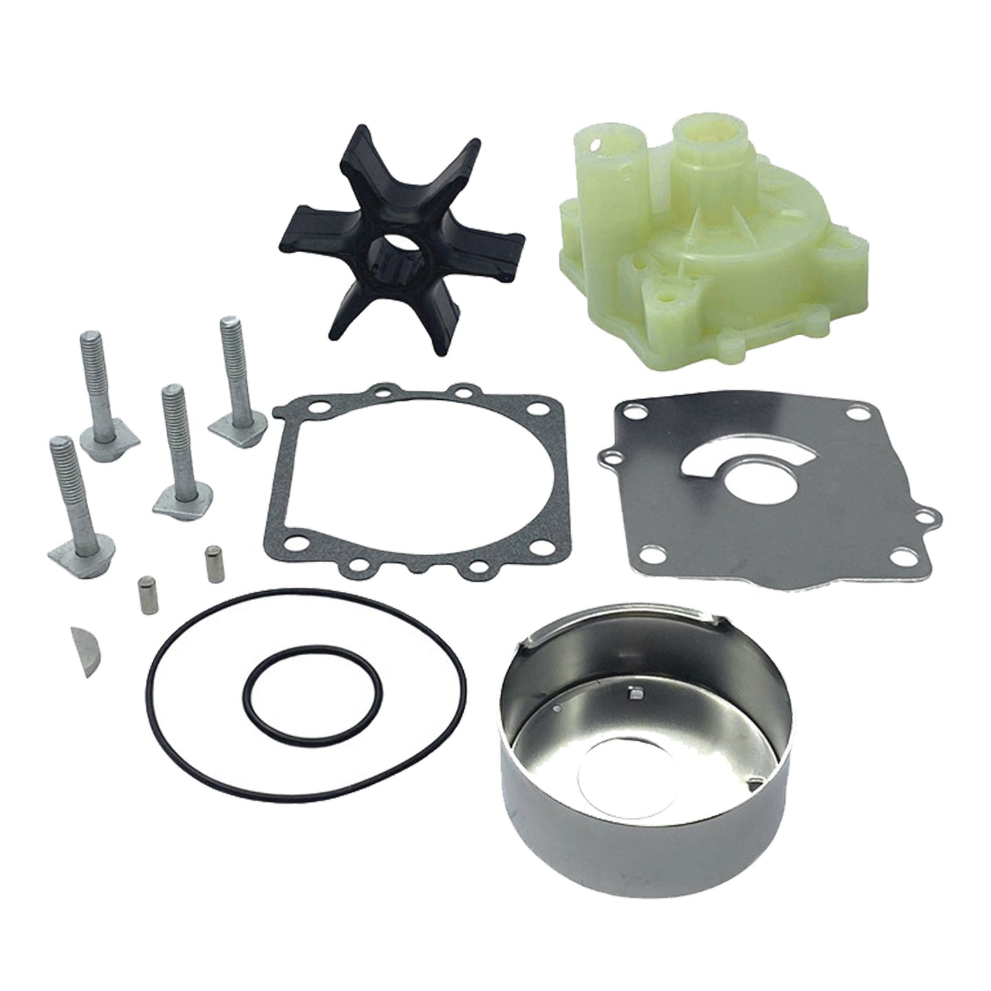 {{ Water Pump Impeller Kit Suitable for 150A 150J 175D 200HP 250HP 61A-W0078-01-00 }} - Buy Car Parts Online at {{ Kaka Auto Parts }}.