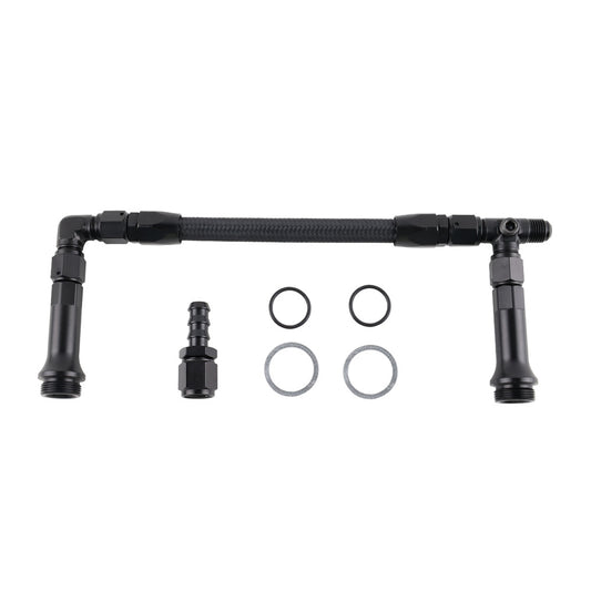 Braided AN6 Dual Feed Carburetor Fuel Line Double Pump Suitable For 4150 Holley Carburetor