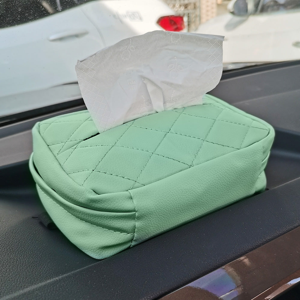 {{ Car Tissue Holder 120 Tissues Box Cover Backseat Extra Large Tissue Organization }} - Buy Car Parts Online at {{ Kaka Auto Parts }}.