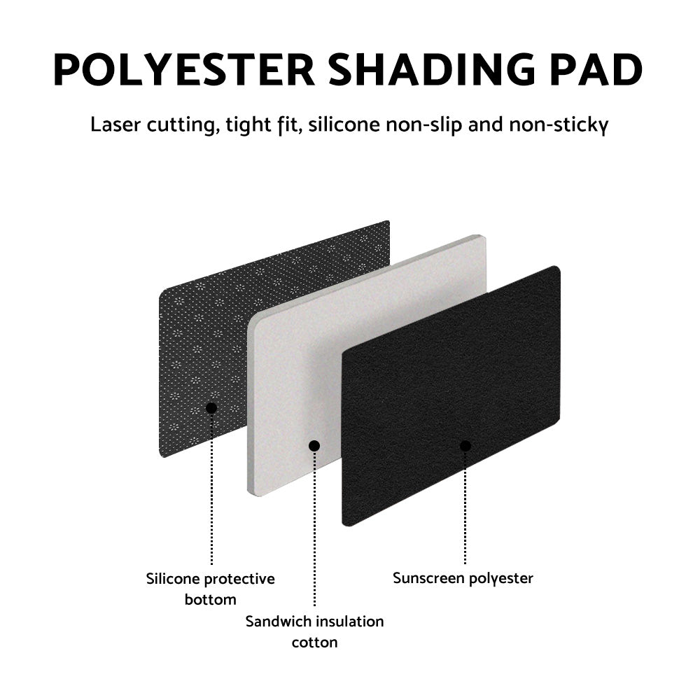 Front Dash Mat Cover Suitable For Toyota Hilux 150 Series 2005-2015