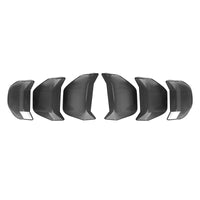 6x Tail Light Lamp Cover Trim Frame Suitable For Ford Mustang GT 2018-2022