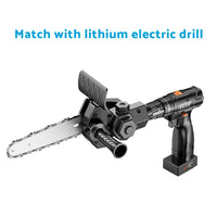 6 inch  Electric Drill Converter To Chain Saw Wrench Chain for Three-jaw Collet Drill