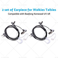 {{ 2PCS Covert Acoustic Tube Earpiece Headset Mic Suitable for Baofeng Kenwood }} - Buy Car Parts Online at {{ Kaka Auto Parts }}.