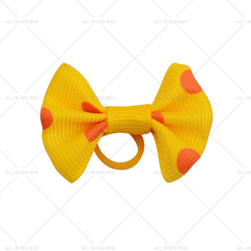 {{ Up To 100PCS Pet Small Dog Hair Bows Rubber Bands Puppy Cat Grooming Accessory }} - Buy Car Parts Online at {{ Kaka Auto Parts }}.