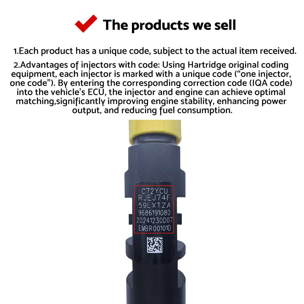 Fuel Injector Suitable For Ford Peugeot Citroen Fiat 2.0L HDI R00101D