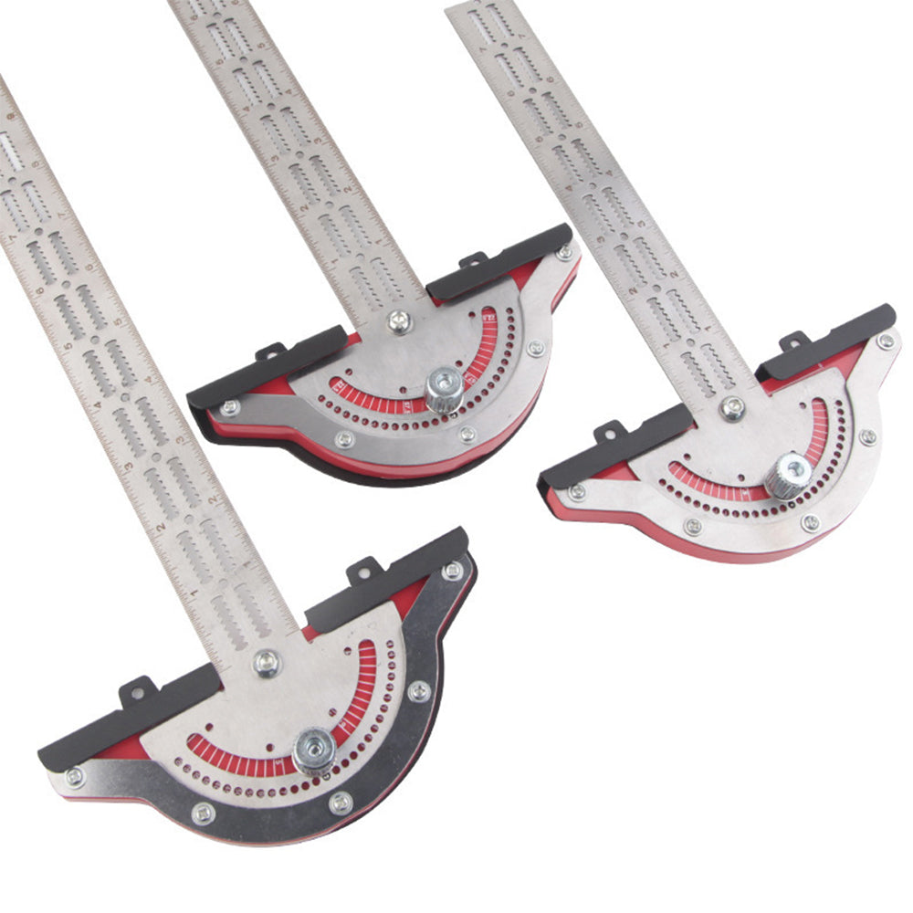 {{ Woodworkers Edge-Rule Adjustable Protractor Angle Finder Stainless Steel Caliper }} - Buy Car Parts Online at {{ Kaka Auto Parts }}.