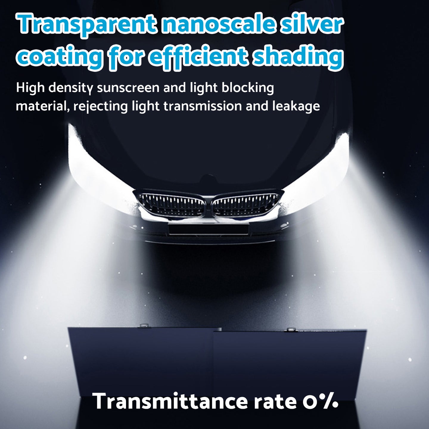 {{ Auto Retractable Sunshade Suitable For Car Windshield w/Automatic Function 2025 }} - Buy Car Parts Online at {{ Kaka Auto Parts }}.