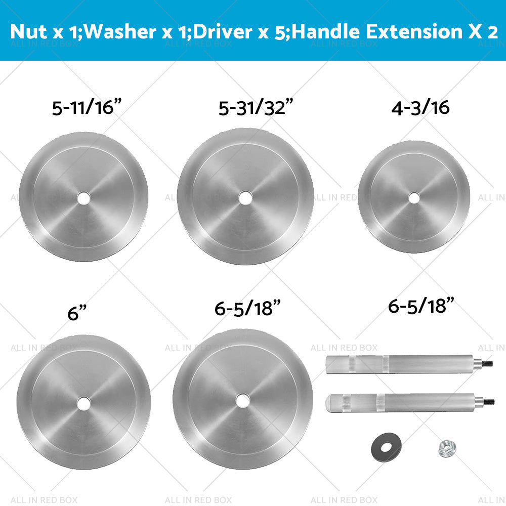 {{ 61850 Truck Hub Seal Installer Kit Fit Class 7 and Class 8 Road Trucks Trailers }} - Buy Car Parts Online at {{ Kaka Auto Parts }}.