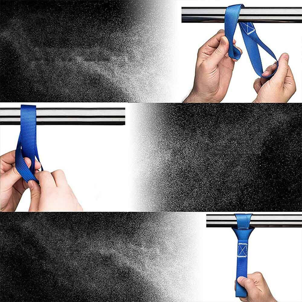 12x Soft Loop Tie Down Lashing Straps Heavy Duty Suitable For Motorcycle & Dirt Bike