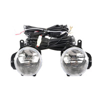 2x Front Grill Bumper Halogen Fog Lights Suitable For Toyota Yaris 2018-2019