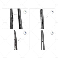 {{ Rear Windscreen Wiper Blade  and  Arm Set Suitable for Audi Q7 4LB 06-15 4L0955425 }} - Buy Car Parts Online at {{ Kaka Auto Parts }}.