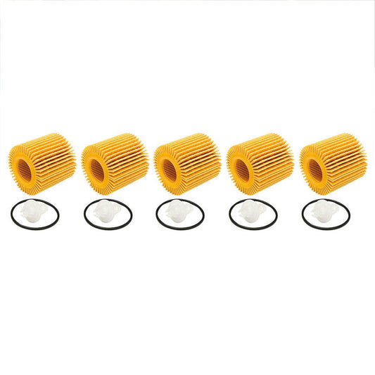 5x Oil Filter Suitable For Toyota Corolla ZRE152 RAV4 Prius / Daihatsu Sirion