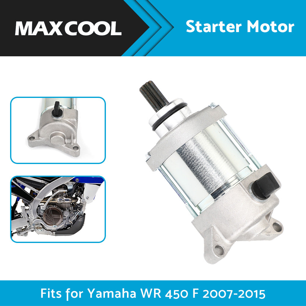 {{ Starter Motor Fits For Yamaha WR 450 F 5tj-81890-30-00 2007-2015 Motorcycle }} - Buy Car Parts Online at {{ Kaka Auto Parts }}.