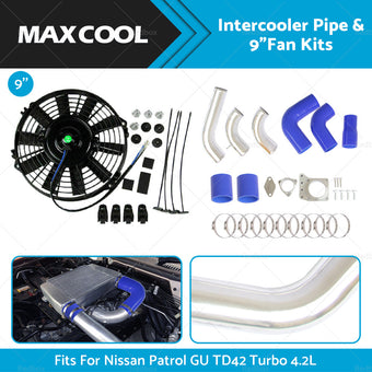 compare product Intercooler Pipe Hose Kits For 2003-2007 Nissan Patrol GU TD42 Turbo 4. 2L