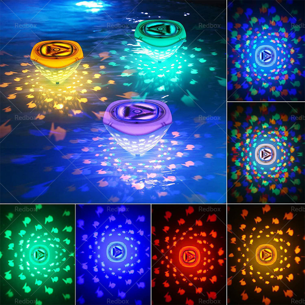 {{ Floating Underwater Lights LED Disco Light Glow Show Swimming Pool Tub Spa Lamp }} - Buy Car Parts Online at {{ Kaka Auto Parts }}.