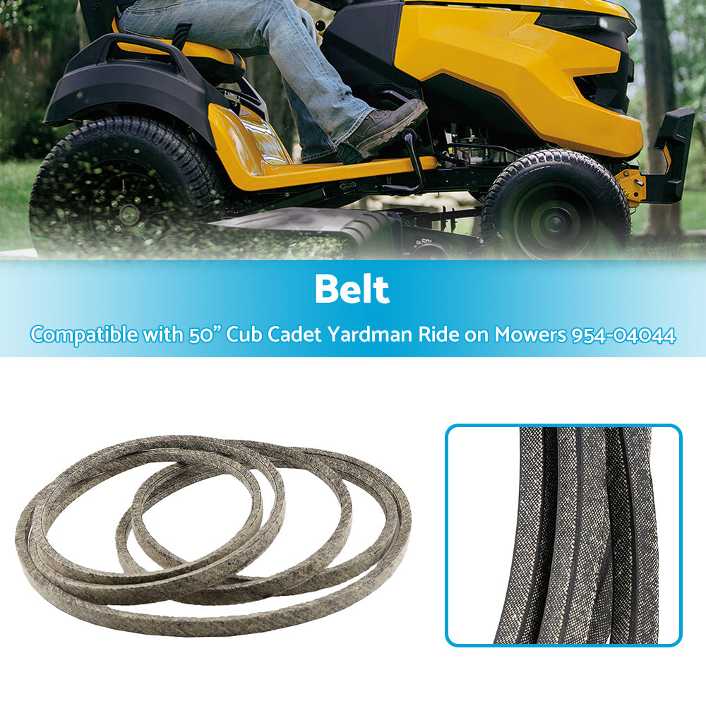 {{ Deck Belt Suitable For 50 inch  Cub Cadet Yardman Ride on Mowers 954-04044 754-04044 }} - Buy Car Parts Online at {{ Kaka Auto Parts }}.