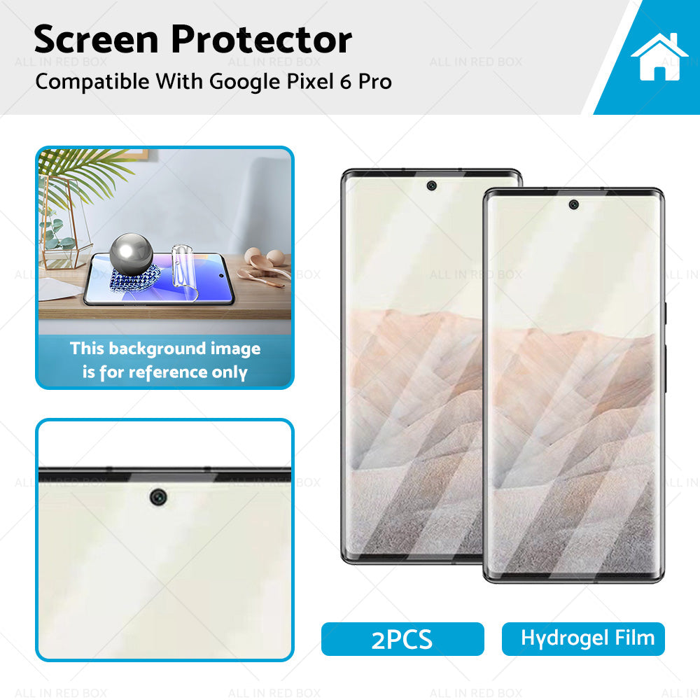 {{ 2PCS Screen Protector Full Coverage Clear Film Suitable For Google Pixel 6 Pro }} - Buy Car Parts Online at {{ Kaka Auto Parts }}.