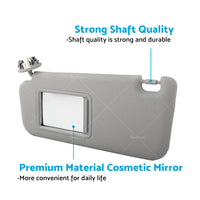 {{ Left  Right Sun Visor Suitable For Toyota Kluger Highlander 2008-2013 W or  Light }} - Buy Car Parts Online at {{ Kaka Auto Parts }}.