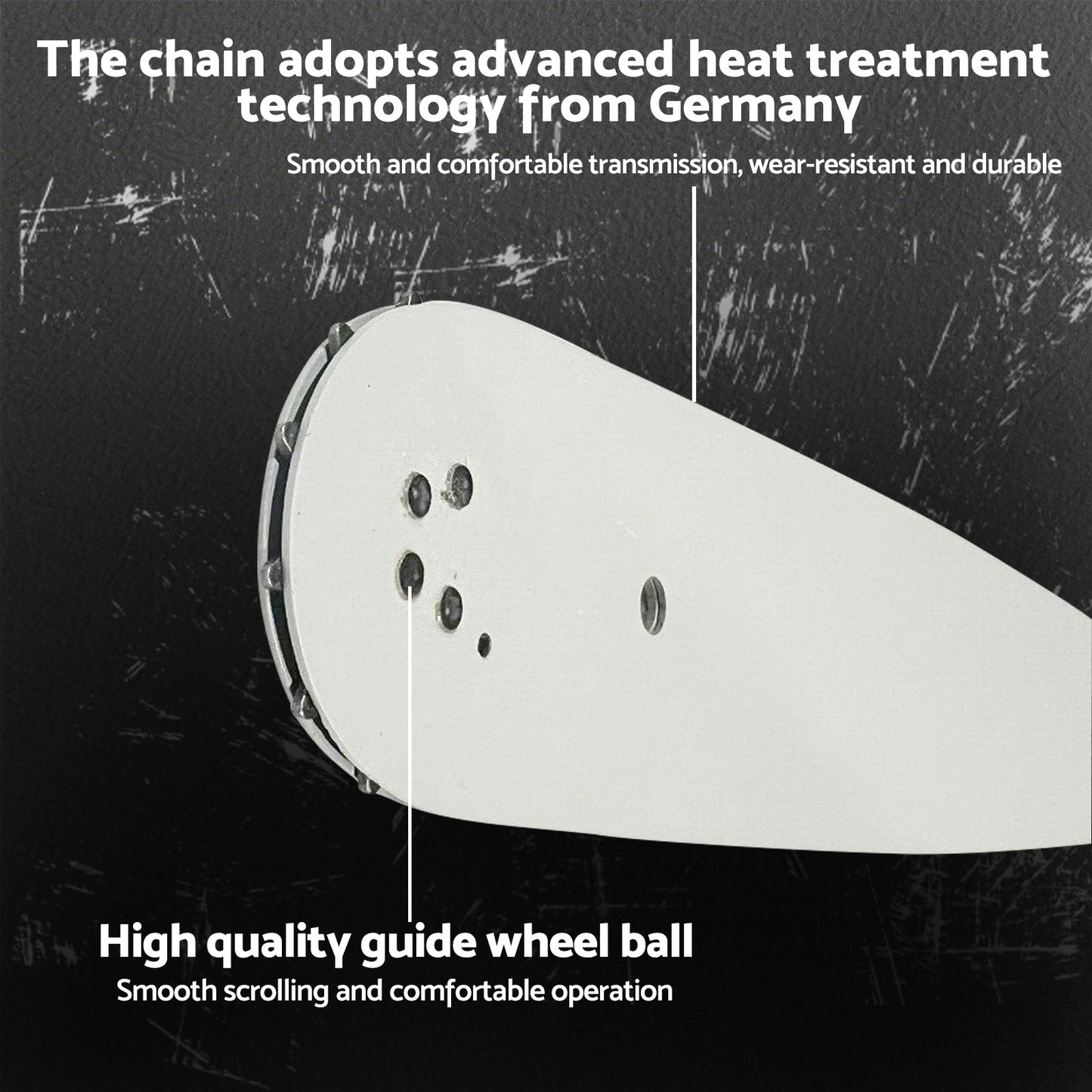 20'' 3/8 .058 72DL Chainsaw Bar & Tungsten Chain Suitable For Poulan/Poulan Pro