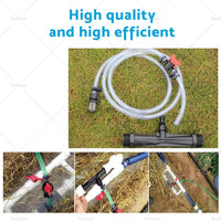 {{ 1/2  3/4  Irrigation Venturi Fertilizer Kit Injector Water Tube Switch Filter }} - Buy Car Parts Online at {{ Kaka Auto Parts }}.