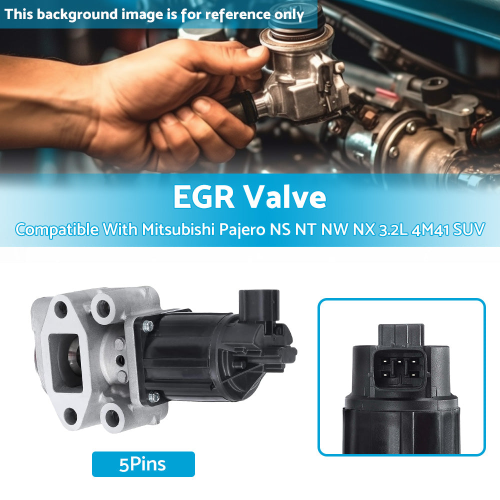 {{ EGR Valve Suitable For Mitsubishi Pajero NS NT NW NX 2006-2019 3. 2L 4M41 SUV }} - Buy Car Parts Online at {{ Kaka Auto Parts }}.