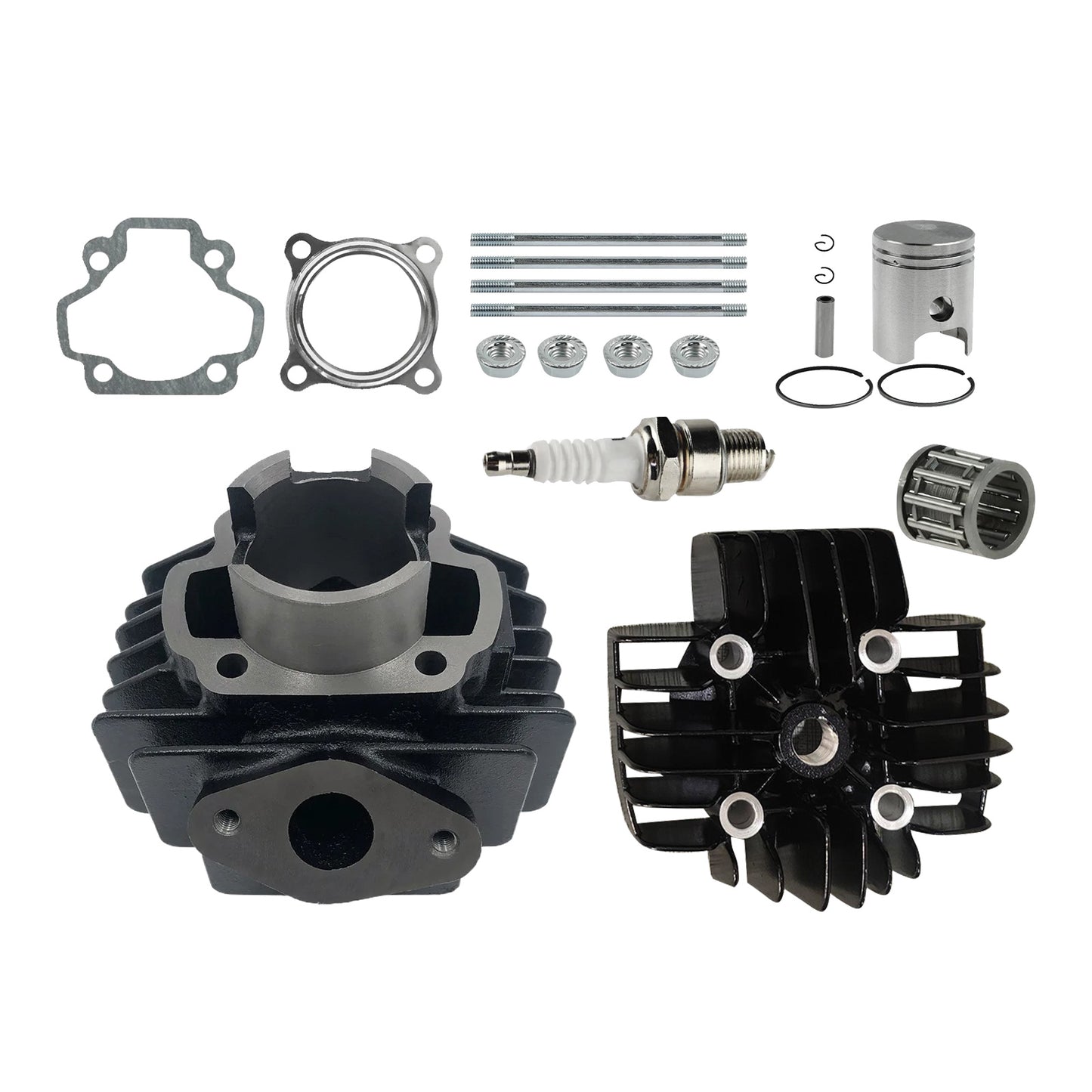 Rebuild Cylinder Head Bore & Piston Kit Suitable For Yamaha PW50 Peewee50