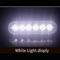 {{ 10 Pcs Amber Recovery Strobe 6 LED Lights Orange Grill Breakdown Flashing Beacon }} - Buy Car Parts Online at {{ Kaka Auto Parts }}.