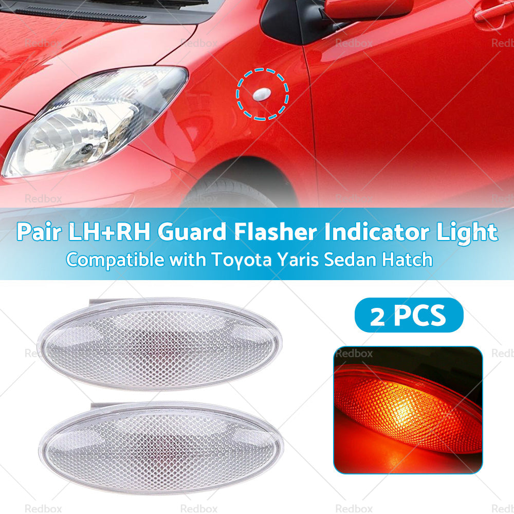 {{ 1 Pair of Guard Flasher Indicator Light Lamp Suitable For Toyota RAV4 30 Series }} - Buy Car Parts Online at {{ Kaka Auto Parts }}.
