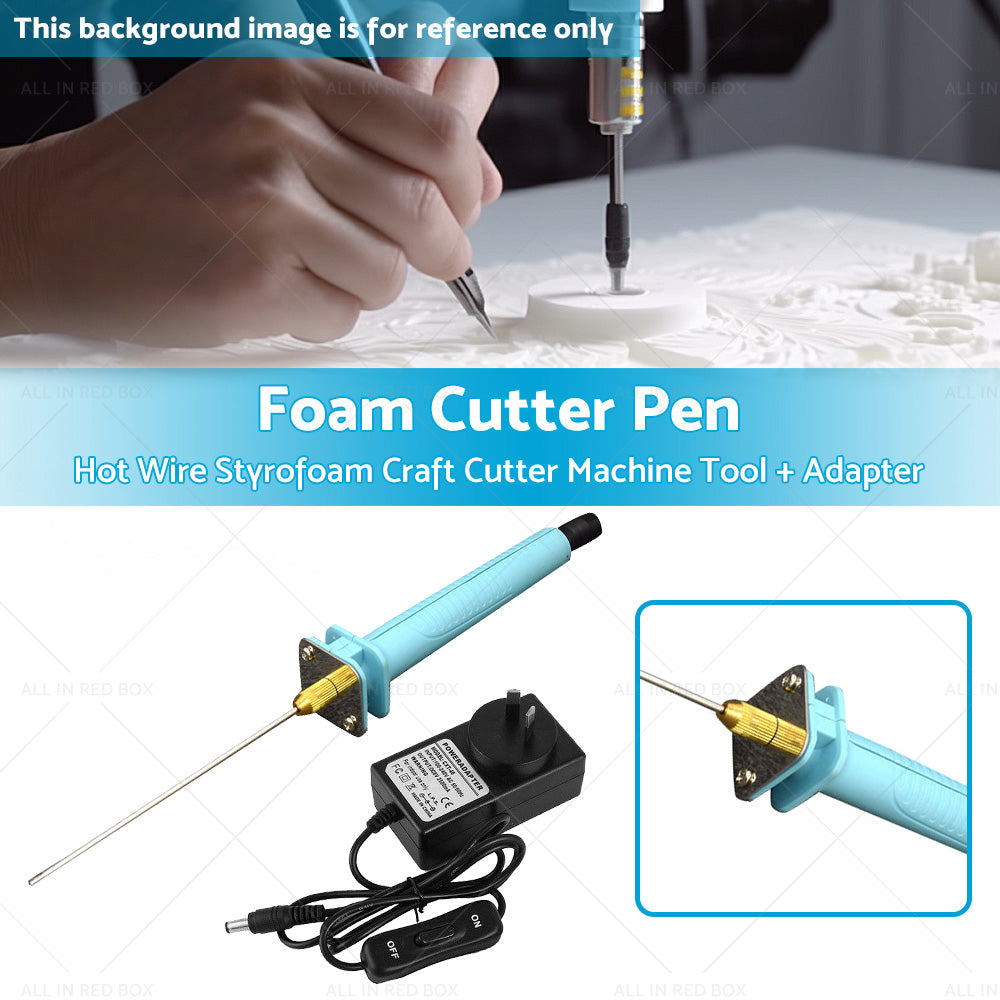 {{ Foam Cutting Pen Hot Wire Styrofoam Craft Cutter Machine Tool  Adapter AU }} - Buy Car Parts Online at {{ Kaka Auto Parts }}.