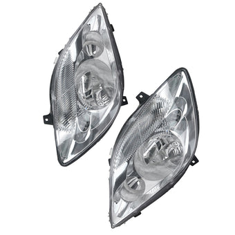 compare product LH+RH Headlights 9-Pin No Fog Suitable for Mercedes-Benz Sprinter 2006–2013
