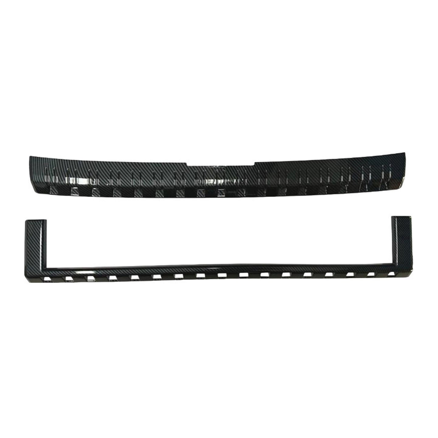 {{ Carbon Fiber Front Center Grille Cover Trim Suitablefor Toyota Prado LC250 2024+ }} - Buy Car Parts Online at {{ Kaka Auto Parts }}.