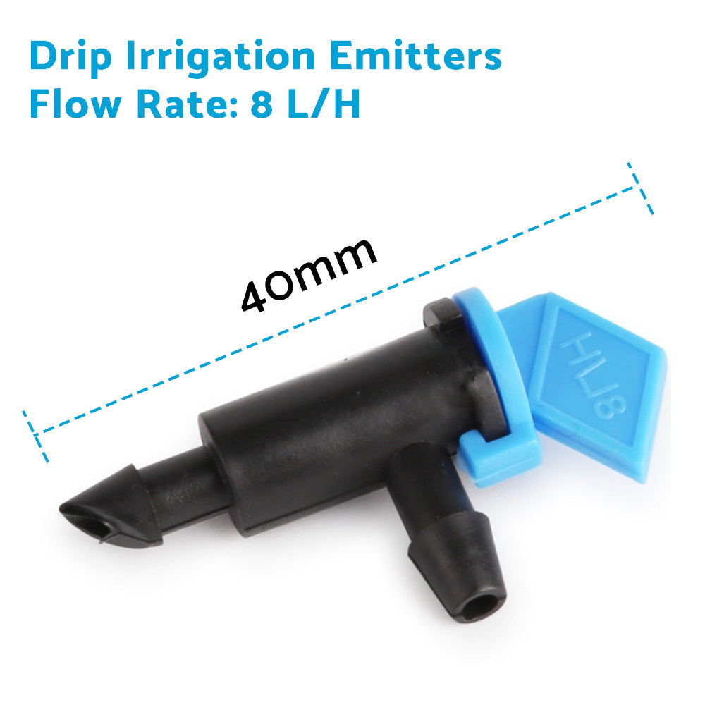 {{ 100PCS Drip Flag Emitter Flag Dripper for Garden Drip Irrigation Dropper 8L H }} - Buy Car Parts Online at {{ Kaka Auto Parts }}.