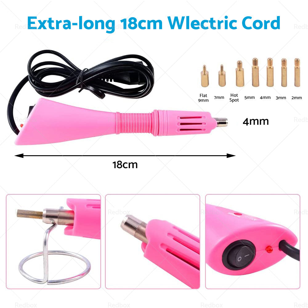 {{ Applicator Wand Heat Gun for Hot fix Hotfix Rhinestone Crystal Tool AU plug }} - Buy Car Parts Online at {{ Kaka Auto Parts }}.