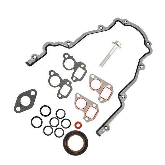 Cam Swap Gasket and Harmonic Balancer Bolt Kit Suitable for GM LS1 - LS6