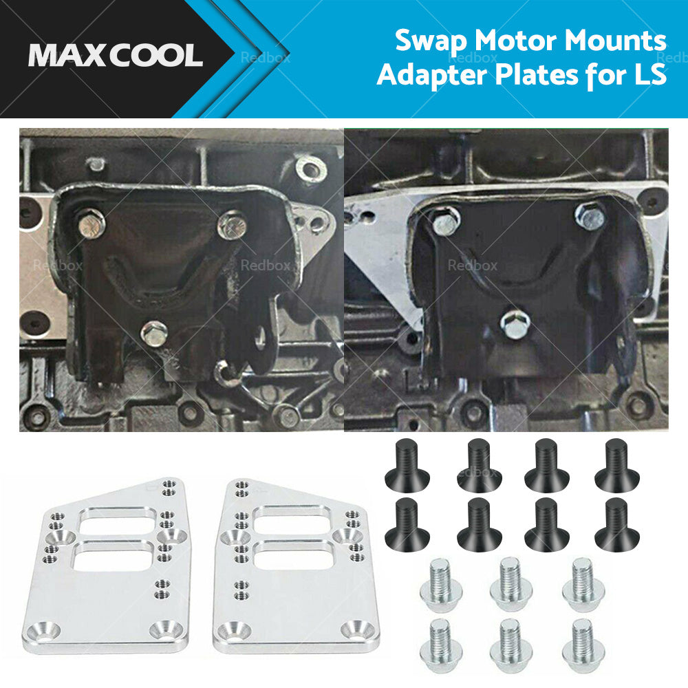 {{ GM LS Engine Conversion Swap Bracket Motor Mount Adapter Plates for Chevy SBC }} - Buy Car Parts Online at {{ Kaka Auto Parts }}.