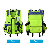 Ultimate Security Reflective Executive Safety Vest Hi-Vis Protective Workwear