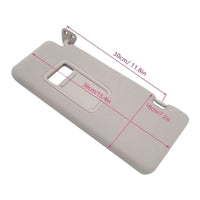 {{ Sun Visor Grey Left Suitable for Nissan Tiida C11 Hatch Passenger Side 2004-2012 }} - Buy Car Parts Online at {{ Kaka Auto Parts }}.