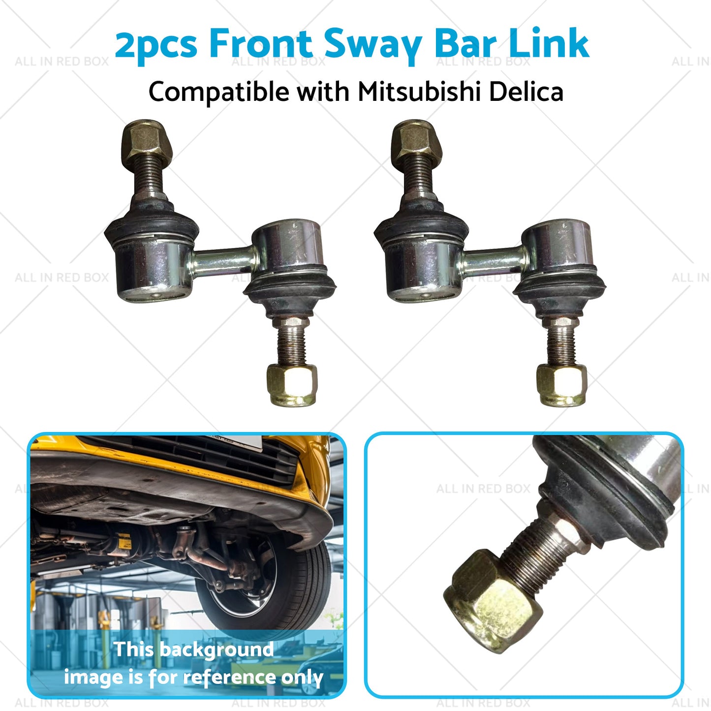 {{ 2x Front Stabilizer Sway Bar Link Suitable For Mitsubishi Delica PD8W 1994-2004 }} - Buy Car Parts Online at {{ Kaka Auto Parts }}.