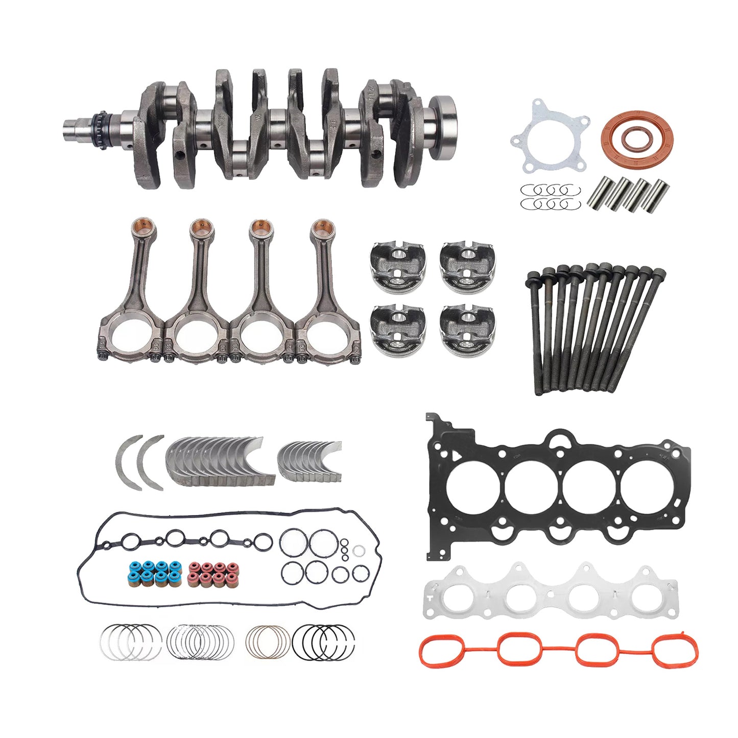 {{ Crankshaft & Connecting Rods & Bearings Suitable For Hyundai Kia G4FJ 1.6T }} - Buy Car Parts Online at {{ Kaka Auto Parts }}.