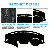 {{ Suitable For Hyundai Veloster FS 11-17 All Models Mat Covers Non-Slip DashMat }} - Buy Car Parts Online at {{ Kaka Auto Parts }}.