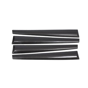 compare product 4X Carbon ABS Interior Door Panel Cover Trim Suitable For Toyota Hilux 2015-2021