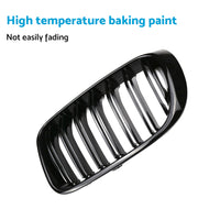 Front Bumper Kidney Grille Grill Suitable For BMW X3 F25 / X4 F26 2014-2017