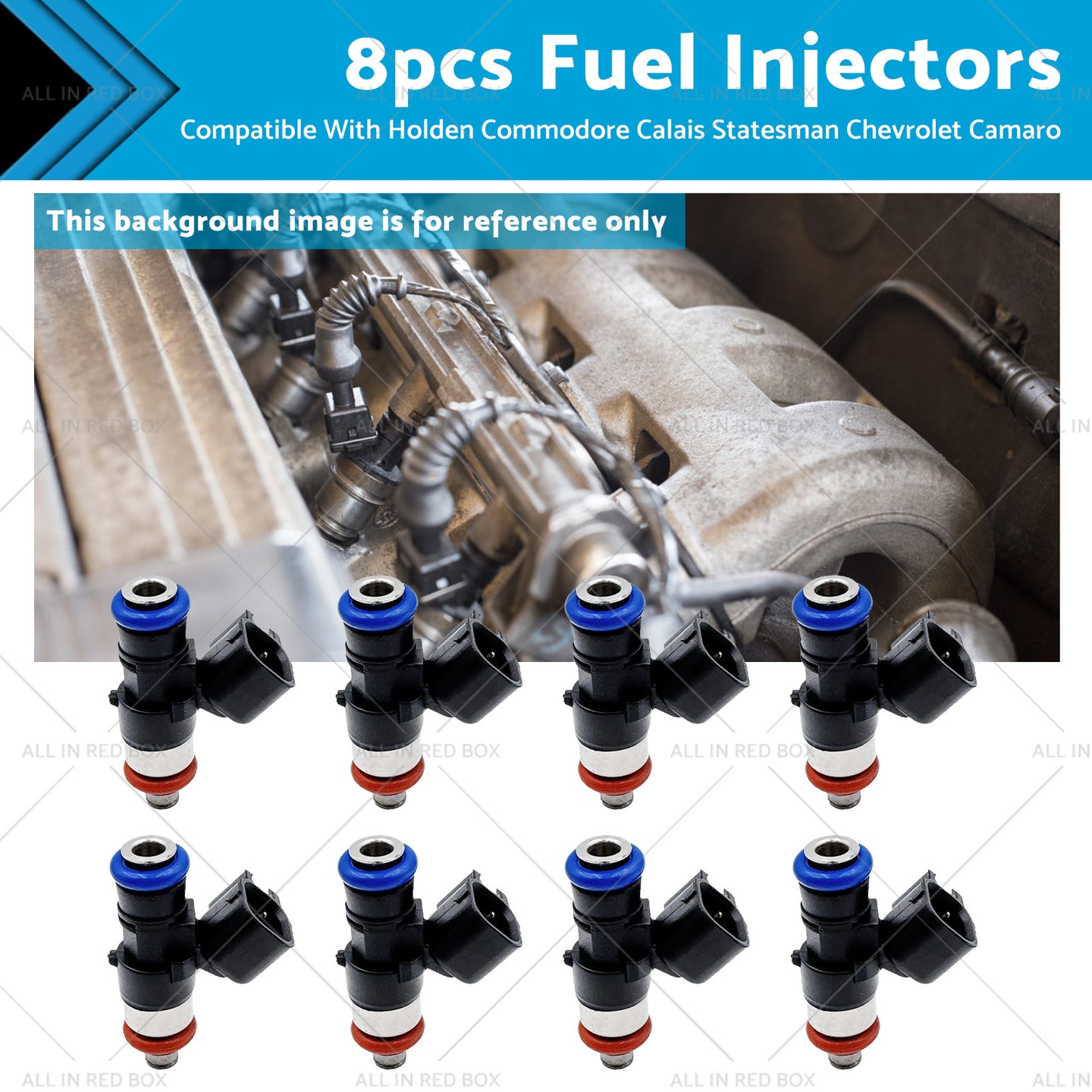 {{ 8 Fuel Injector for Holden Commodore VZ VE L76 L98 LS3 LS2 V8 6. 0 6. 2 0280158051 }} - Buy Car Parts Online at {{ Kaka Auto Parts }}.