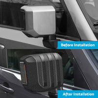 {{ Rearview Mirror Cover Trim Suitable for LandCruiser Prado LC250 24+ Carbon Fiber }} - Buy Car Parts Online at {{ Kaka Auto Parts }}.