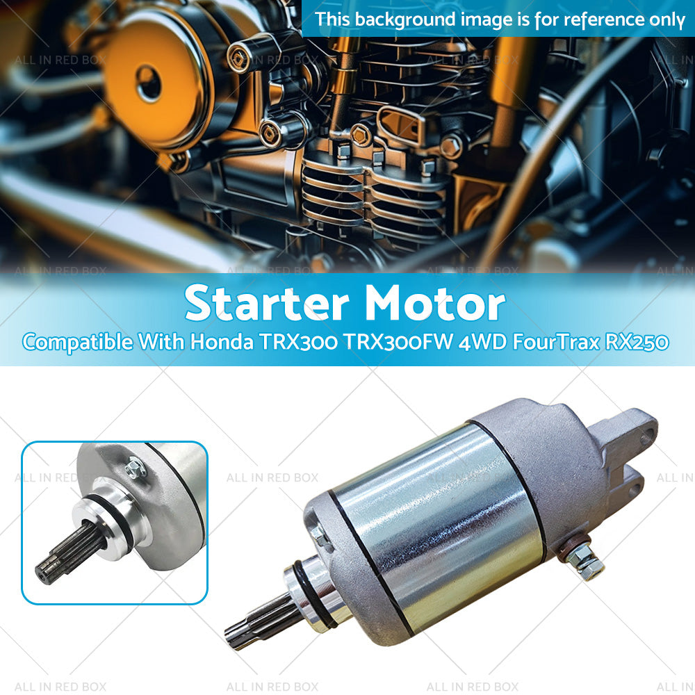 {{ Starter Motor Suitable For Honda TRX300 TRX300FW 4WD FourTrax 1988-2000 RX250 }} - Buy Car Parts Online at {{ Kaka Auto Parts }}.